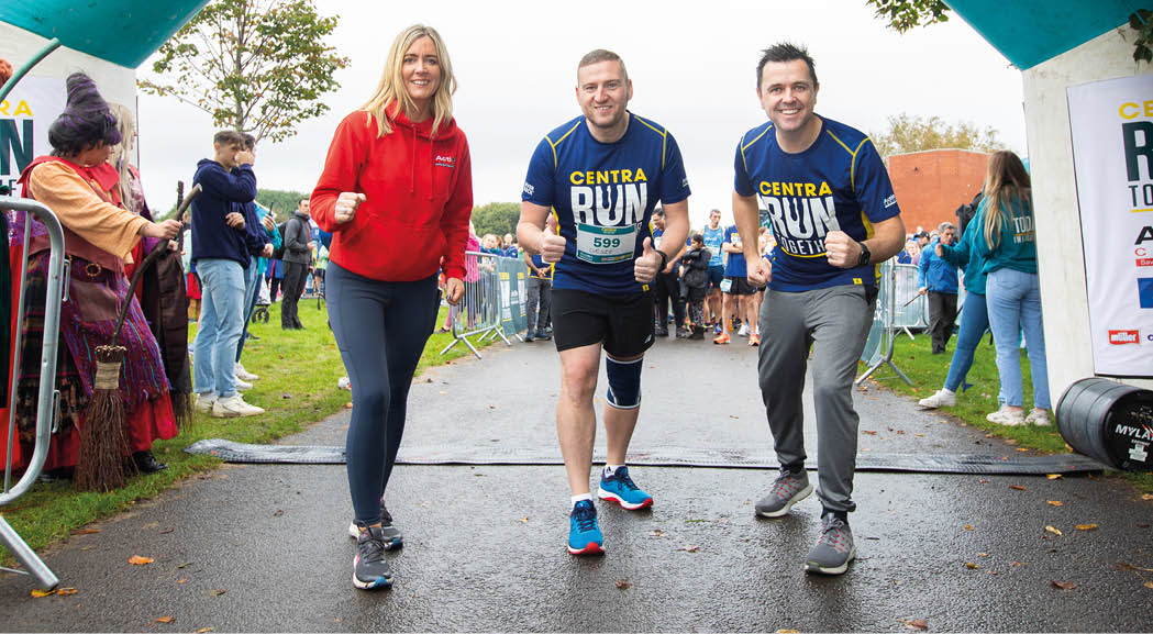 Breast Foot Forward Walk sponsored by SuperValu: 400 women, men and children step out in a sea of pink to raise awareness and funds for Action Cancer s life-saving breast screening service