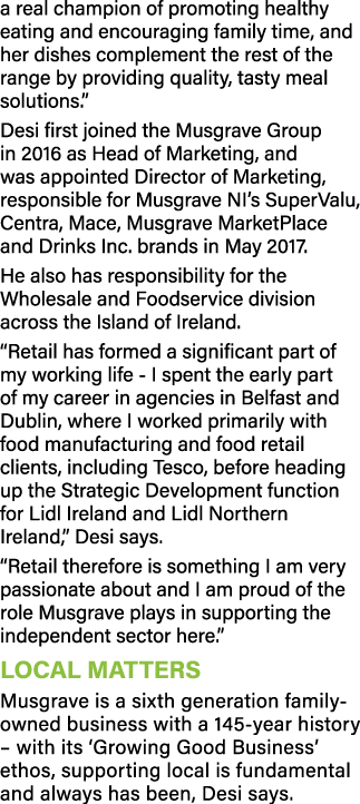 a real champion of promoting healthy eating and encouraging family time, and her dishes complement the rest of the ra   