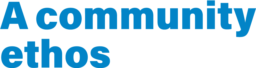 A community ethos