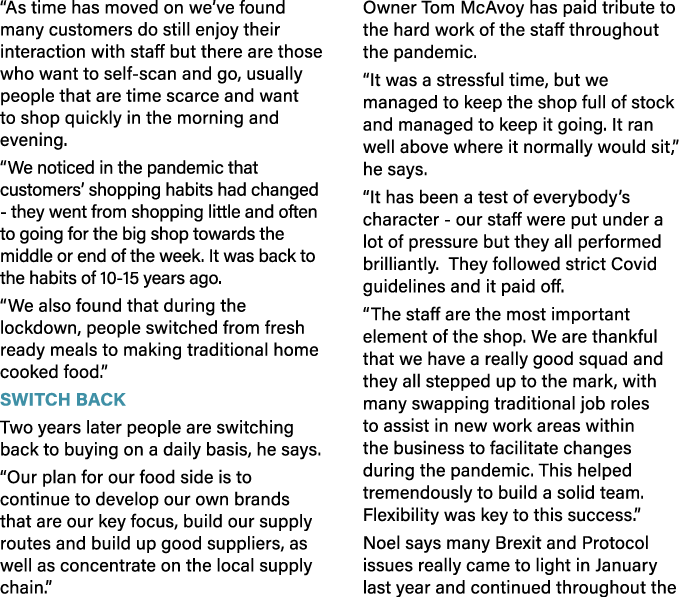  As time has moved on we ve found many customers do still enjoy their interaction with staff but there are those who    