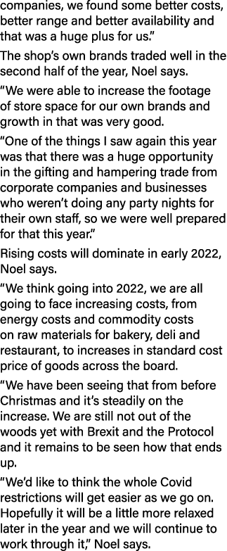 companies, we found some better costs, better range and better availability and that was a huge plus for us    The sh   