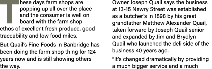 These days farm shops are popping up all over the place and the consumer is well on board with the farm shop ethos of   