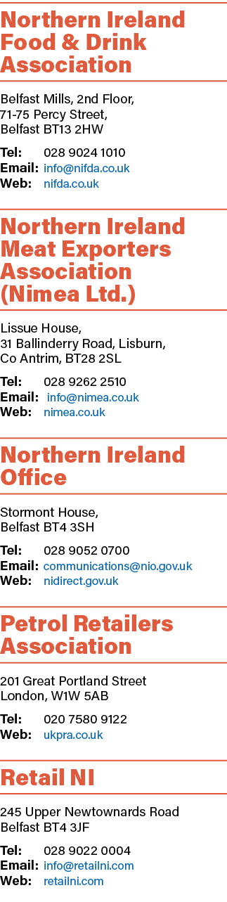 Northern Ireland Food & Drink Association Belfast Mills, 2nd Floor, 71-75 Percy Street, Belfast BT13 2HW Tel: 028 902   
