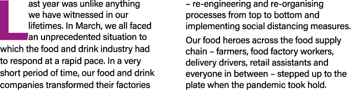 Last year was unlike anything we have witnessed in our lifetimes  In March, we all faced an unprecedented situation t   