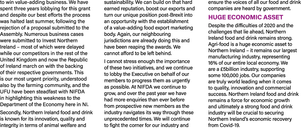 to win value-adding business  We have spent three years lobbying for this grant and despite our best efforts the proc   