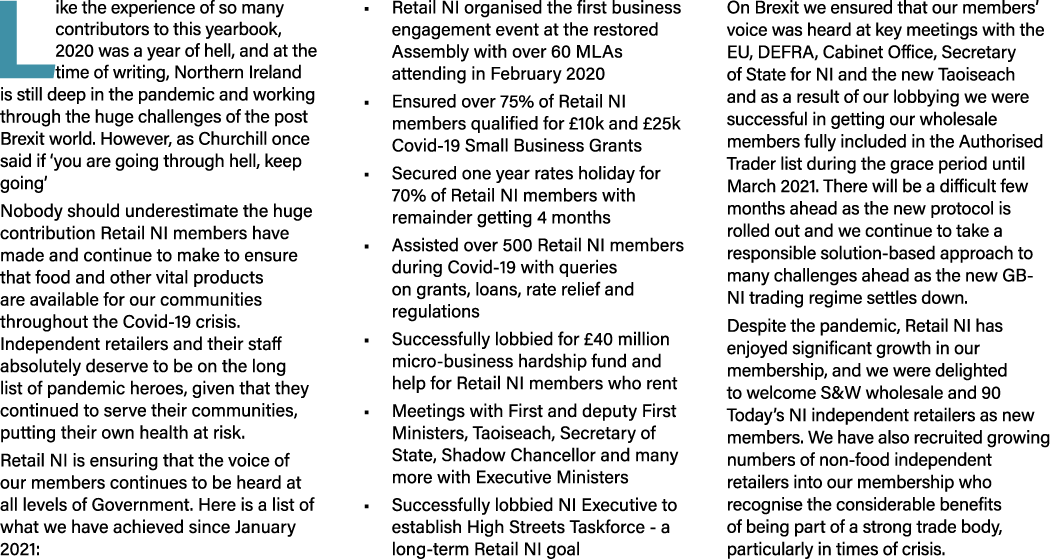 Like the experience of so many contributors to this yearbook, 2020 was a year of hell, and at the time of writing, No   