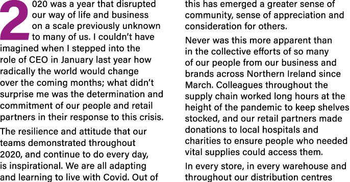 2020 was a year that disrupted our way of life and business on a scale previously unknown to many of us  I couldn t h   