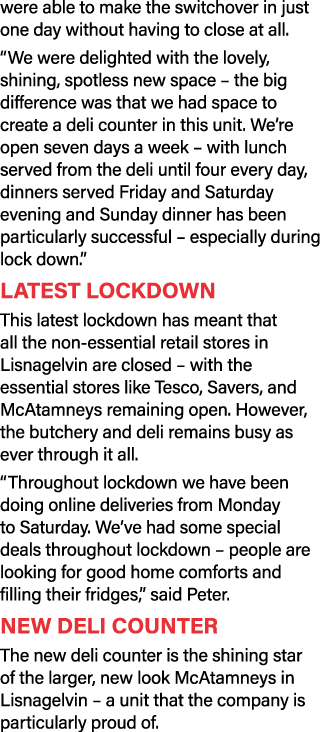 were able to make the switchover in just one day without having to close at all   We were delighted with the lovely,    