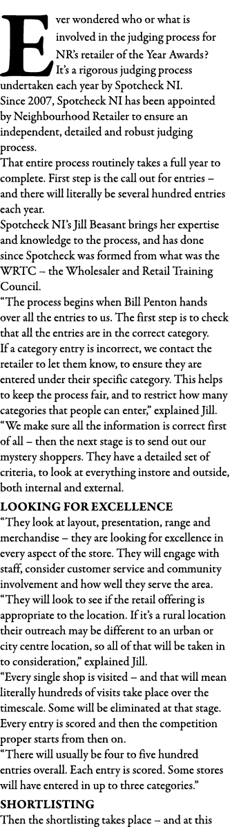 Ever wondered who or what is involved in the judging process for NR s retailer of the Year Awards  It s a rigorous ju   