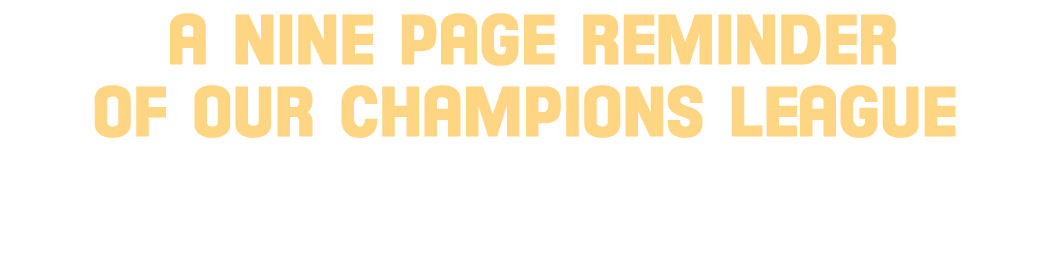 A nine page reminder of our Champions League Why not enter the 2021 Awards on Page 45    it could be you on Top of th   