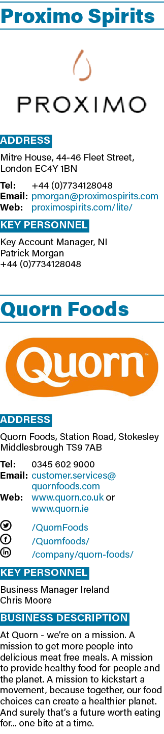 Proximo Spirits  Address Mitre House, 44-46 Fleet Street, London EC4Y 1BN Tel: +44 (0)7734128048 Email: pmorgan proxi   