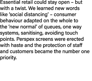 Essential retail could stay open   but with a twist  We learned new words like  social distancing    consumer behavio   