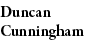 Duncan Cunningham