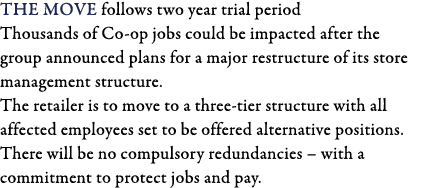 The move follows two year trial period Thousands of Co-op jobs could be impacted after the group announced plans for    