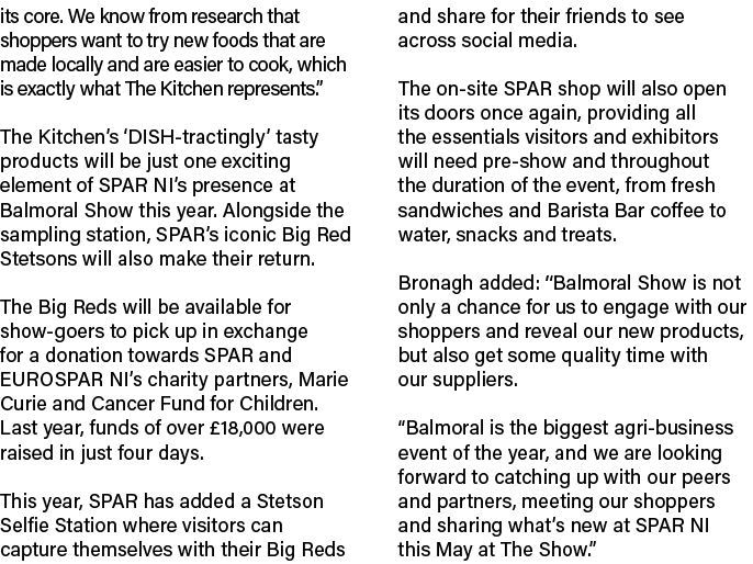 its core. We know from research that shoppers want to try new foods that are made locally and are easier to cook, whi...