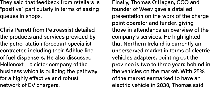 They said that feedback from retailers is “positive” particularly in terms of easing queues in shops. Chris Parrett f...