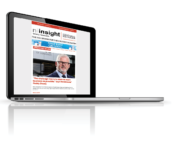 Modern devices with web design template  Vector illustration