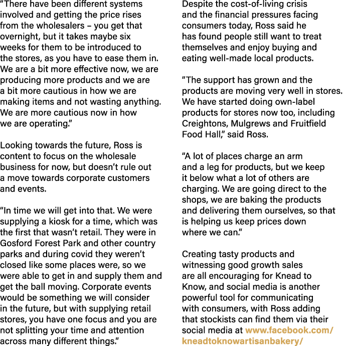 “There have been different systems involved and getting the price rises from the wholesalers – you get that overnight...
