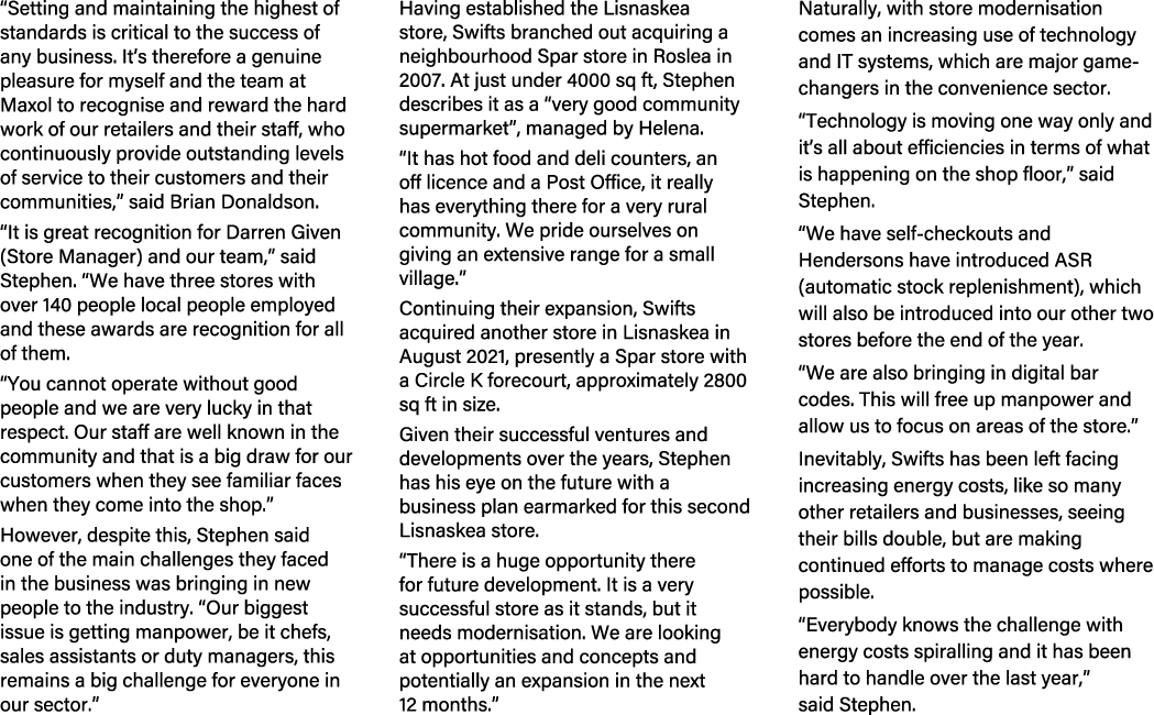 “Setting and maintaining the highest of standards is critical to the success of any business. It’s therefore a genuin...