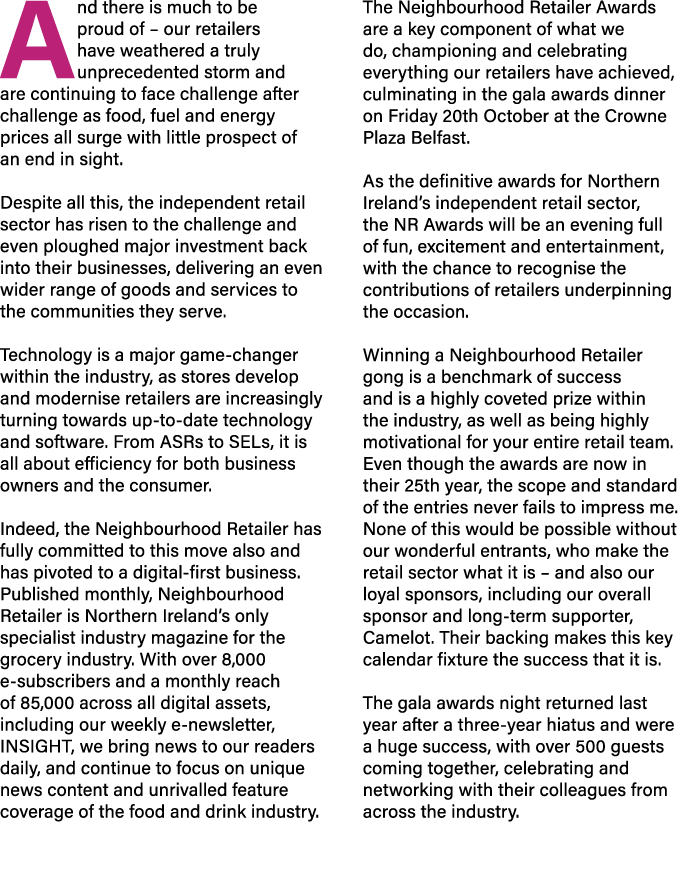 And there is much to be proud of – our retailers have weathered a truly unprecedented storm and are continuing to fac...