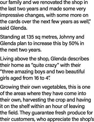 our family and we renovated the shop in the last two years and made some very impressive changes, with some more on t...