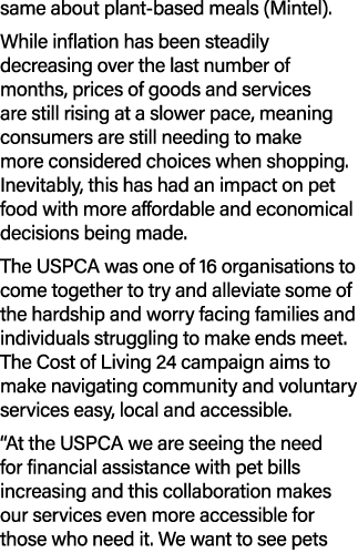 same about plant based meals (Mintel). While inflation has been steadily decreasing over the last number of months, p...