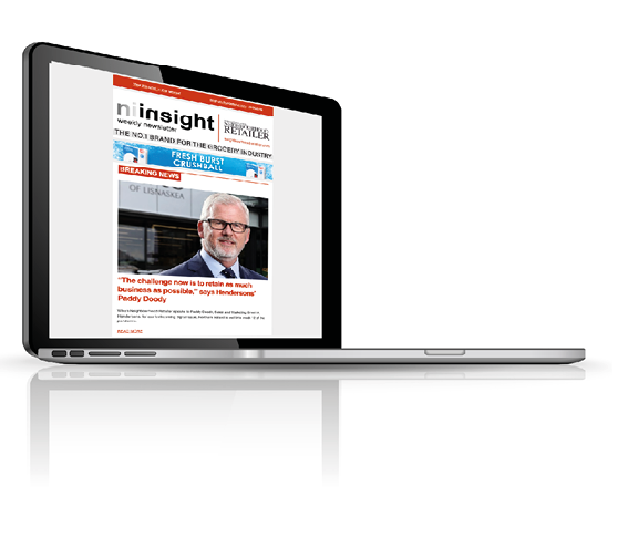 Modern devices with web design template  Vector illustration