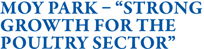 Moy Park    Strong growth for the poultry sector 