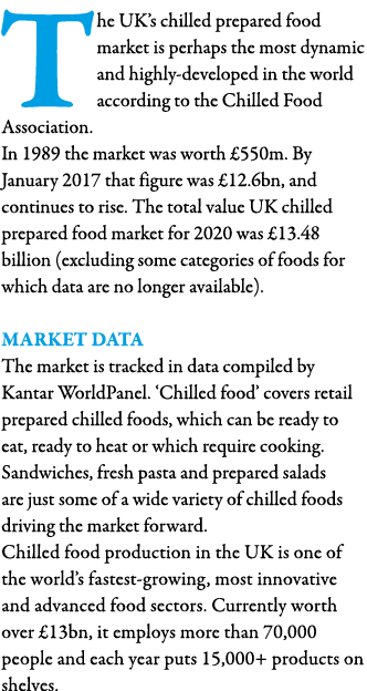 The UK s chilled prepared food market is perhaps the most dynamic and highly-developed in the world according to the    