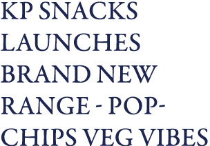 KP Snacks launches brand new range - popchips veg vibes