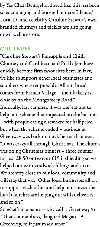 by Yes Chef  Being shortlisted like this has been so encouraging and boosted our confidence   Local DJ and celebrity    