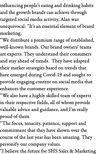 influencing people s eating and drinking habits and the growth brands can achieve through targeted social media activ   