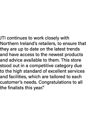 McCullagh’s Centra Campsie Road store demonstrates outstanding attention to detail, so we would like to congratulate ...