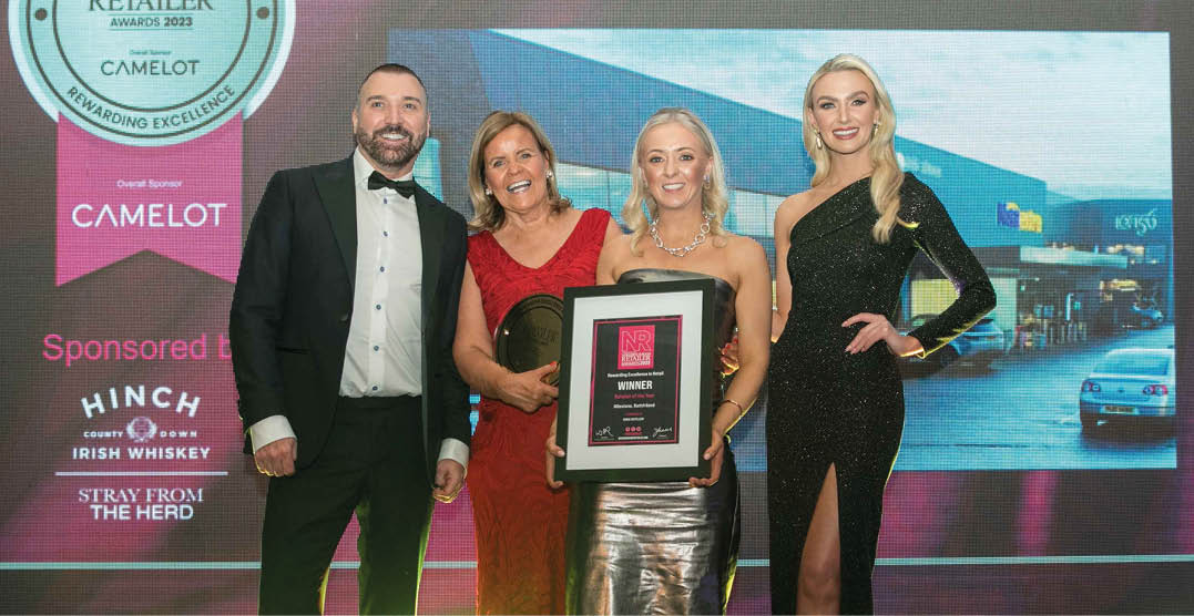 Retailer of the Year Winner - Milestone Rathfriland