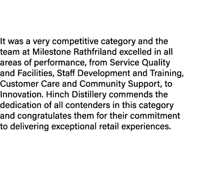We were delighted to present the prestigious Retailer of the Year Award to Milestone Rathfriland. It was a very compe...