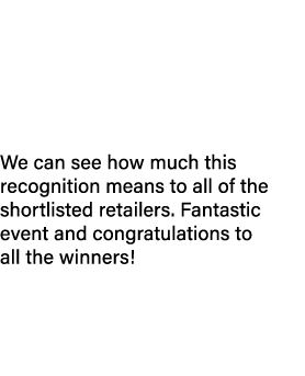 Biopax Ltd is delighted to sponsor the awards this year and to recognise the hard work and fantastic service our reta...