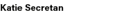 Katie Secretan 