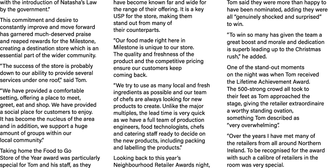 with the introduction of Natasha’s Law by the government.” This commitment and desire to constantly improve and move ...