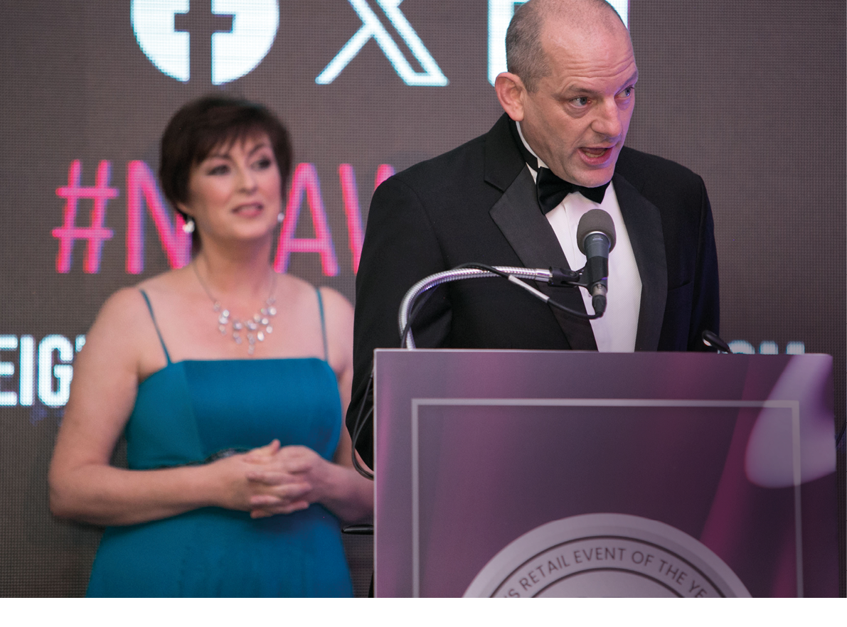 Main Sponsor Karl Southworth from Camelot