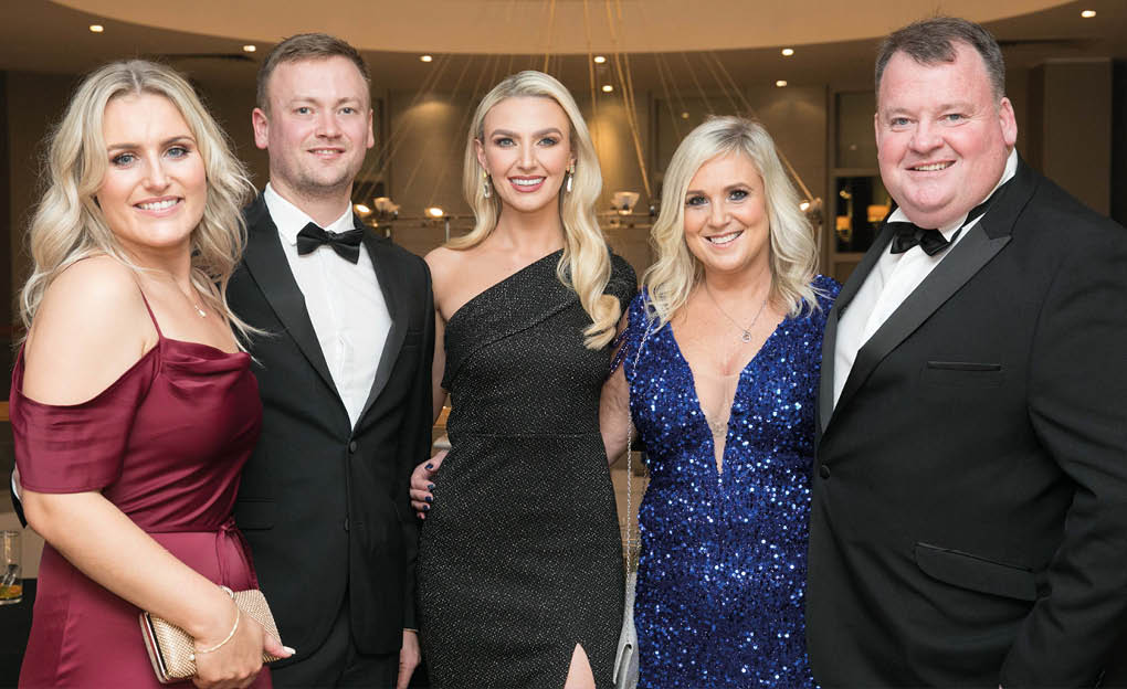 Jemma and Steven Ruddock, Meagan Green, Gayle and Phil McGrath