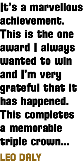 It s a marvellous achievement  This is the one award I always wanted to win and I m very grateful that it has happene   