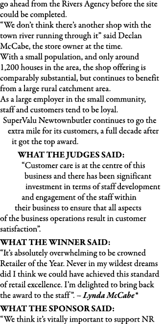 go ahead from the Rivers Agency before the site could be completed   We don t think there s another shop with the tow   