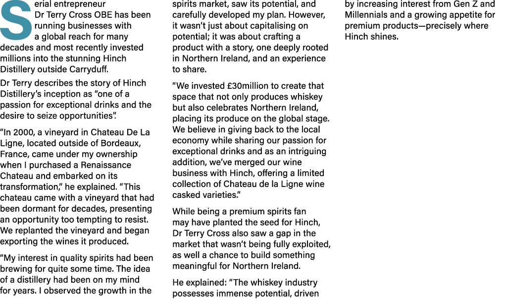 Serial entrepreneur Dr Terry Cross OBE has been running businesses with a global reach for many decades and most rece...