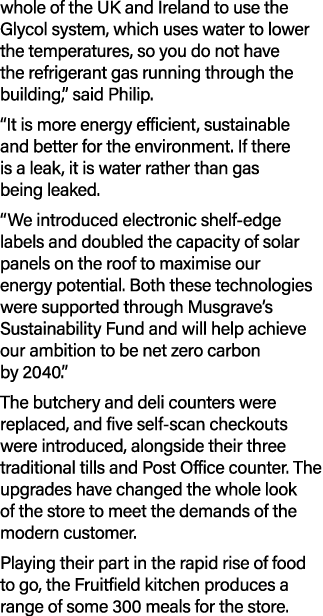 whole of the UK and Ireland to use the Glycol system, which uses water to lower the temperatures, so you do not have ...
