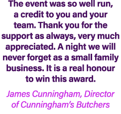 The event was so well run, a credit to you and your team. Thank you for the support as always, very much appreciated....