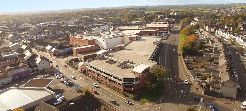 Fairhill Shopping Centre Multi-storey Car park Ballymena Co Antrim Northern Ireland 04/04/20