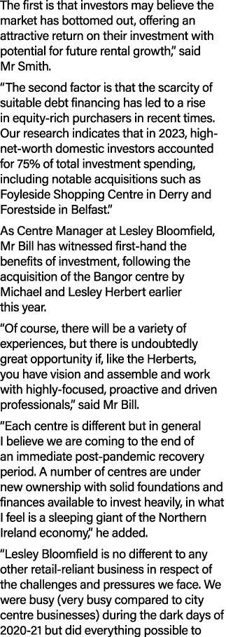 The first is that investors may believe the market has bottomed out, offering an attractive return on their investmen...