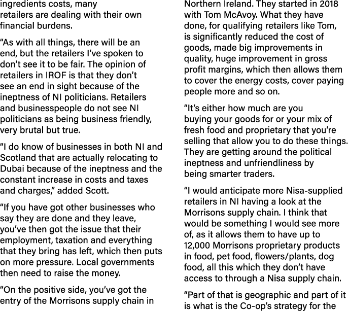 ingredients costs, many retailers are dealing with their own financial burdens. “As with all things, there will be an...