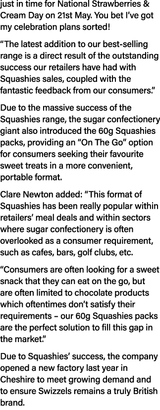 just in time for National Strawberries & Cream Day on 21st May. You bet I’ve got my celebration plans sorted! “The la...