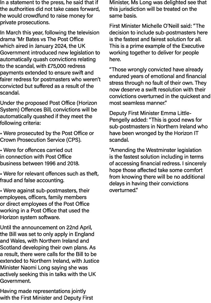 In a statement to the press, he said that if the authorities did not take cases forward, he would crowdfund to raise ...